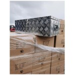 Aluminium-traanplaat-disselkist/gereedschapkist/disselbak