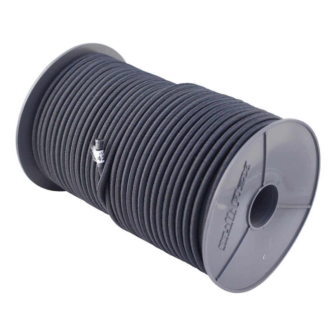 Elastische-kabel-zwart-O6 Elastische kabel zwart Ø6 100000 | Van Welpen Onderdelen