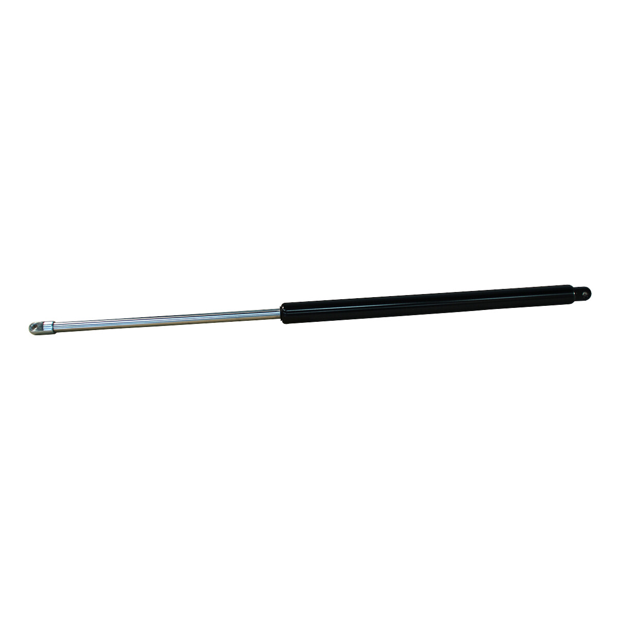 Gasdrukveer-G-14-28-300-750-750-1750N-cilinder-met-2-componenten-lak-gitzwart-RAL-9005 Gasdrukveer (G) 14-28 300 750 750 1750N cilinder | Van Welpen Onderdelen