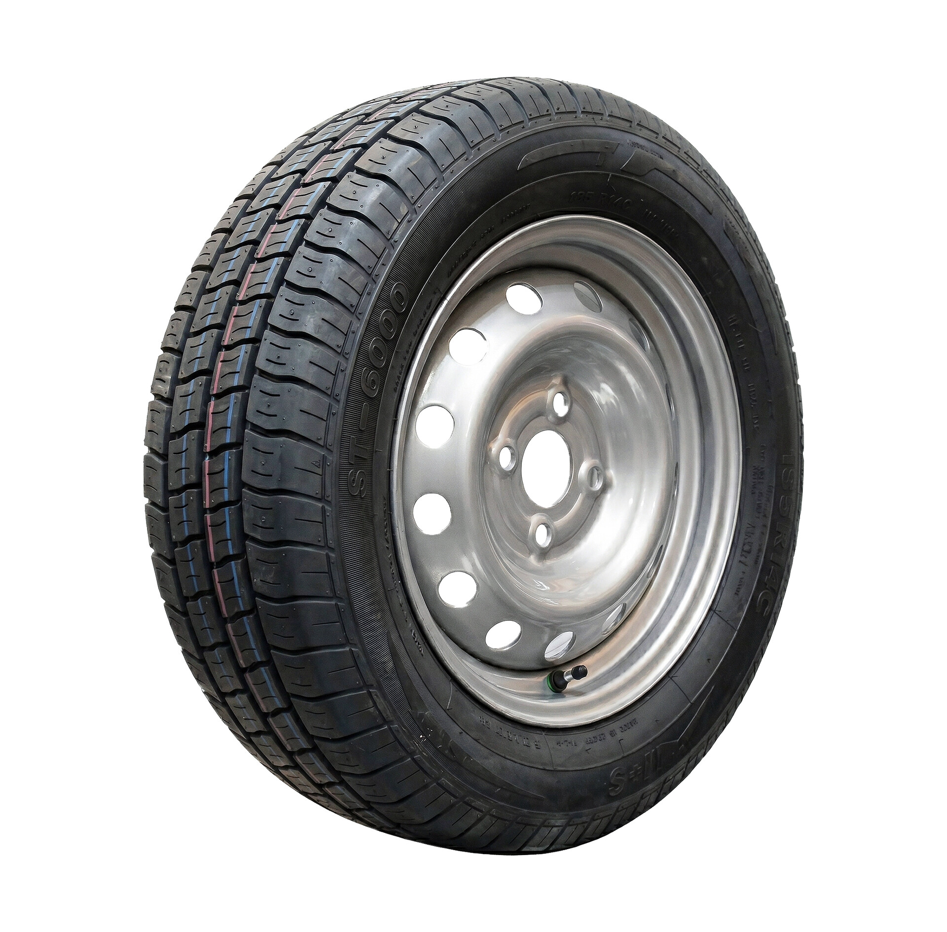 Luchtband-wiel-185-R14C-Kargomax-ST-6000-MS-5½Jx14H2-ET30-571004-104102-N-staal-zilvergrijs Luchtband + wiel 185 R14C Kargomax ST-6000 M+S + 5½Jx14H2 ET30 57/100/4 104/102 N staal grijs | Van Welpen Onderdelen
