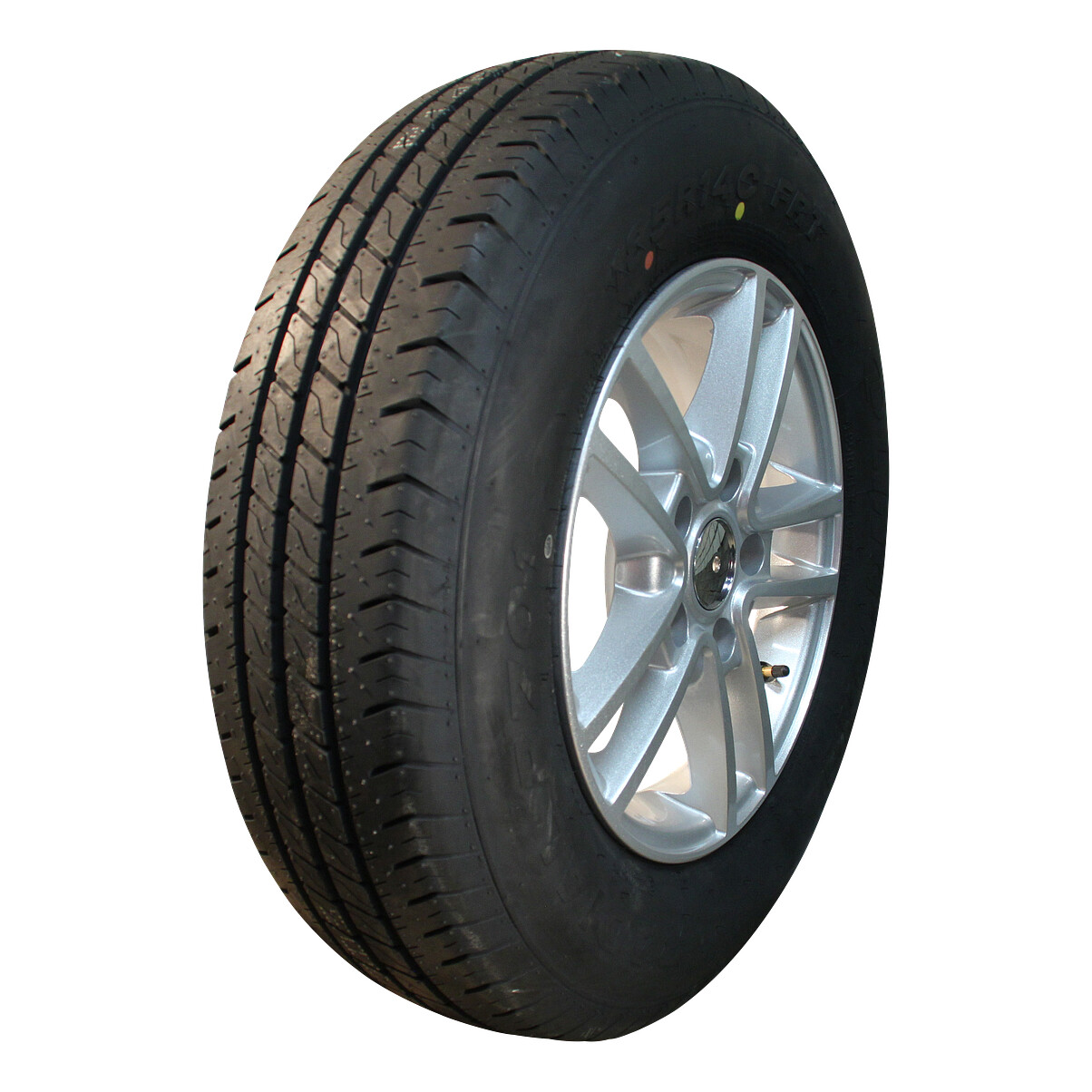 Luchtband-wiel-185-R14C-Kargomax-ST-6000-MS-5½Jx14H2-ET30-671125-104102-N-lichtmetaal-zilvergrijs Luchtband + wiel 185 R14C Kargomax met lichtmetalen velg 67/112/5, M+S luchtband + wiel 5½Jx14H2 ET30 | Van Welpen Onderdelen