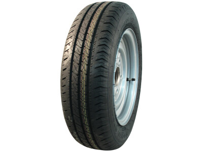 Luchtband + wiel 185/70 R13 R701 M+S + 4½Jx13H2 ET30 57/100/4 86 N staal grijs