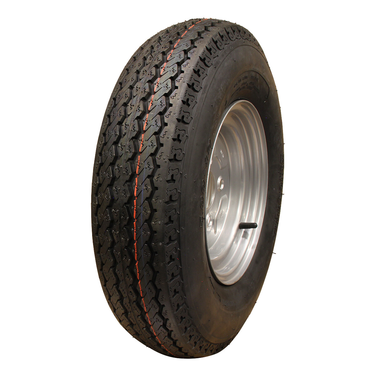Luchtband-wiel-5.00-10-KT-715-6PR-3.50Bx10H2-ET-2.1-601004-79-N-staal-zilvergrijs Luchtband + wiel 5.00-10 KT-715 6PR + 3.50Bx10H2 ET0 60/100/4 79 | Van Welpen Onderdelen