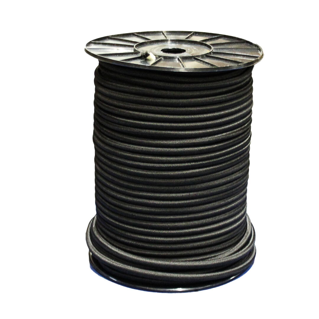 Elastische-kabel-zwart-O8 Elastische kabel zwart Ø8 | Van Welpen Onderdelen