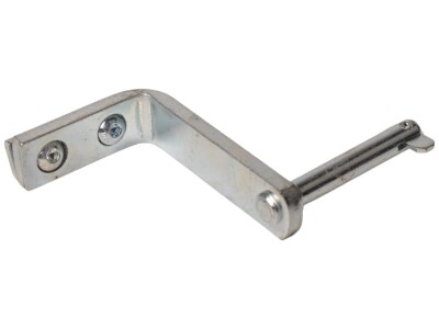 Eduard scharnier compleet voor achterklep aanhanger 91x70mm