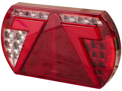 Achterlicht glo trac LED L26095 12 V links 5 PIN's bajonet