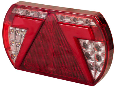 Achterlicht glo trac LED L26095 12 V rechts 5 PIN's bajonet