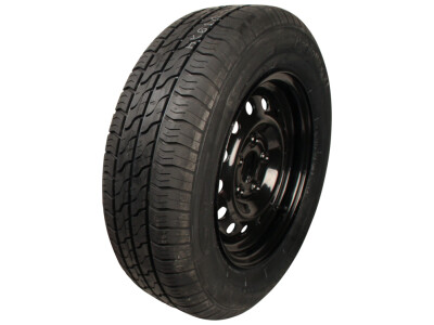 Luchtband + wiel 195 R14C Maxmiler Pro 8PR + 5½Jx14H2 ET30 66,5/112/5 106/104 R staal zwart