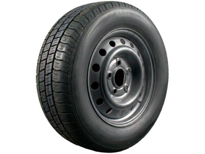 Luchtband + wiel 195/70 R14C Kargomax ST-6000 M+S + 5½Jx14H2 ET30 66,5/112/5 104/102 N staal zwart