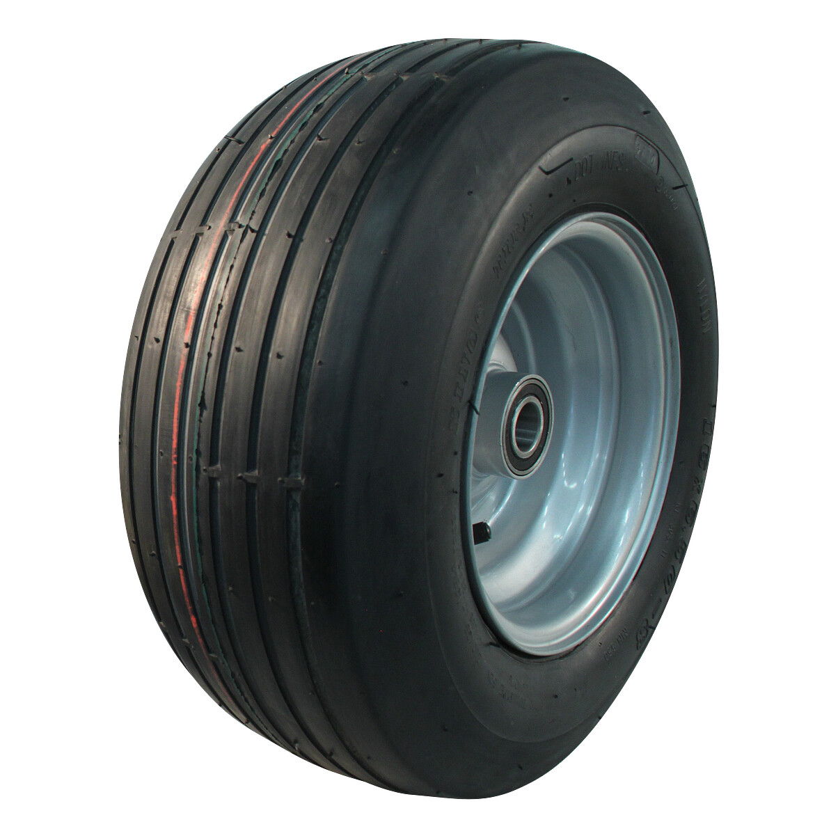 Luchtband-wiel-16x6.50-8-V-3503-4PR-5.50Ax8H2-ET0-NL90-staal-zilvergrijs Luchtband + wiel 16x6.50-8 V-3503 4PR + 5.50Ax8H2 ET0 NL90 staal grijs | Van Welpen Onderdelen