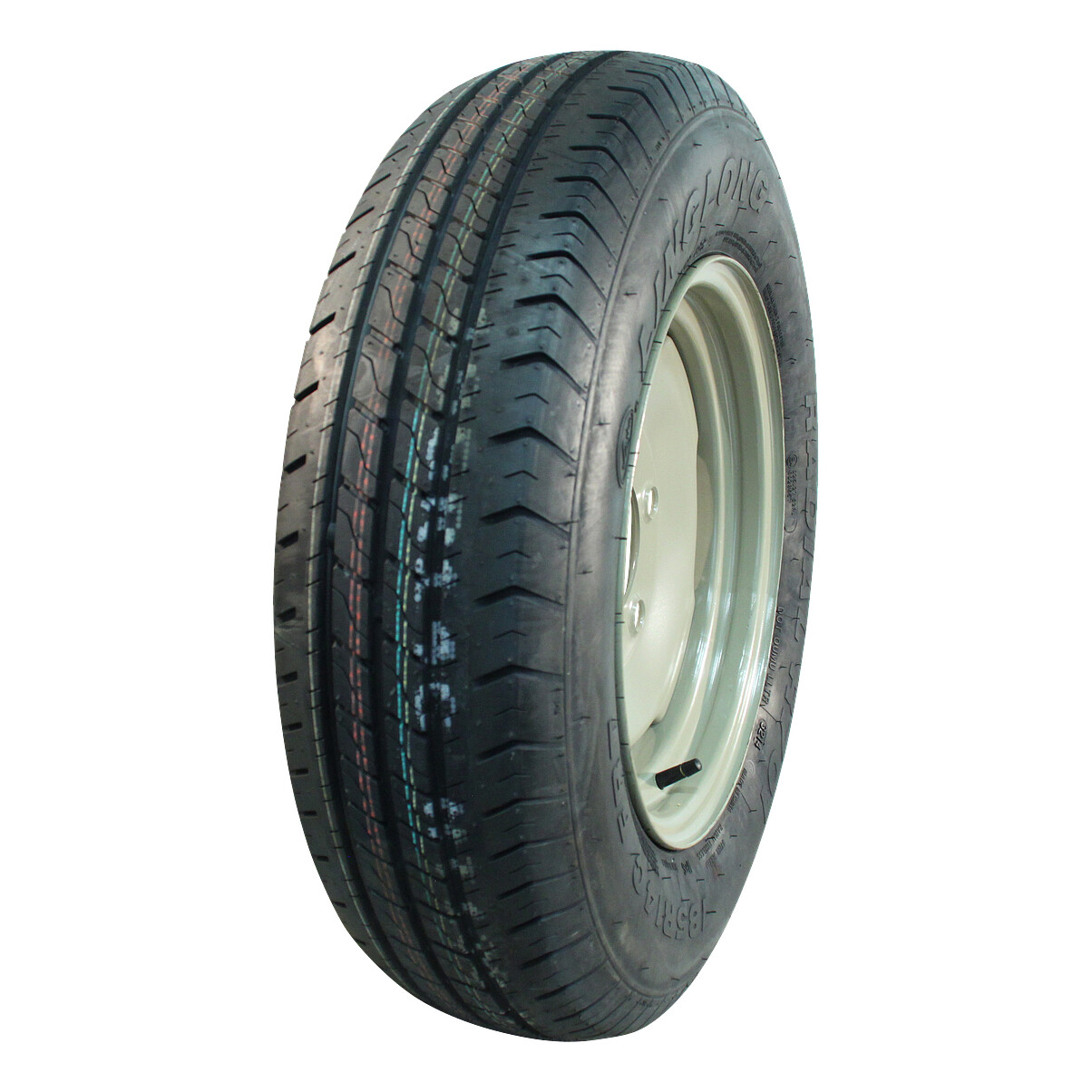 Luchtband-wiel-185-R14C-R701-MS-5Jx14H2-ET0-601004-104102-N-staal-zilvergrijs Luchtband + wiel 185 R14C R701 M+S + 5Jx14H2 ET0 60/100/4 104/102 N staal grijs | Van Welpen Onderdelen