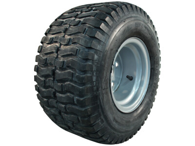 Luchtband + wiel 18x8.50-8 V-3501 6PR + 7.00Bx8H2 ET0 60/100/4 A3 staal grijs