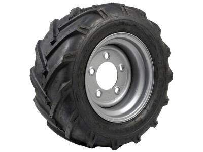 Luchtband + wiel 23x8.50-12 TR-315 6PR + 7.00x12 ET0 94/140/5 staal grijs links
