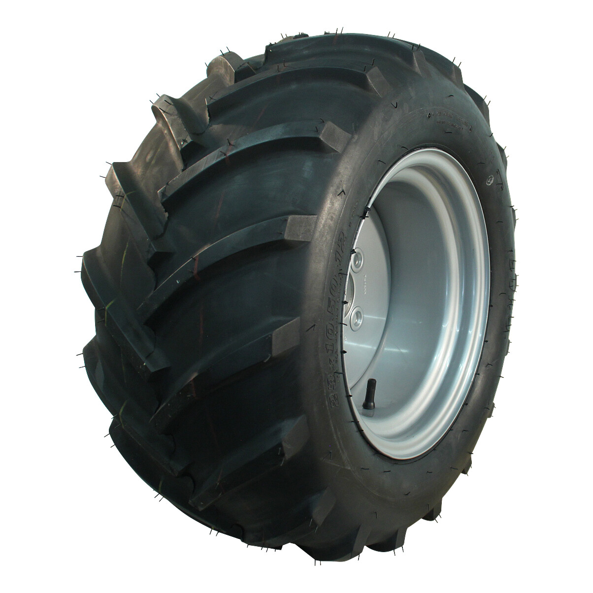 Luchtband-wiel-26x12.00-12-HF-255-4PR-10.50Ix12H2-ET0-941405-A3-staal-zilvergrijs-rechts Luchtband + wiel 26x12.00-12 HF-255 4PR + 10.50Ix12H2 ET0 94/140/5 A3 staal grijs rechts | Van Welpen Onderdelen