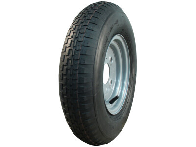 Luchtband + wiel 4.80/4.00-8 V-6635 4PR + 3.00Dx8 ET0 60/100/4 staal grijs