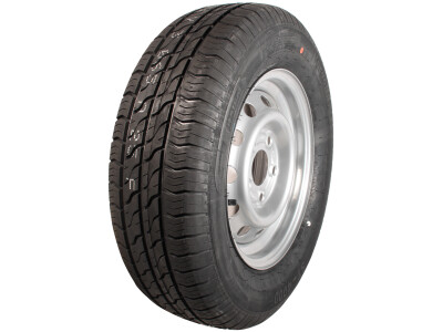 Luchtband + wiel 185/70 R13 Kargomax XL ST-4000 M+S + 4½Jx13H2 ET30 67/112/5 93 N staal grijs