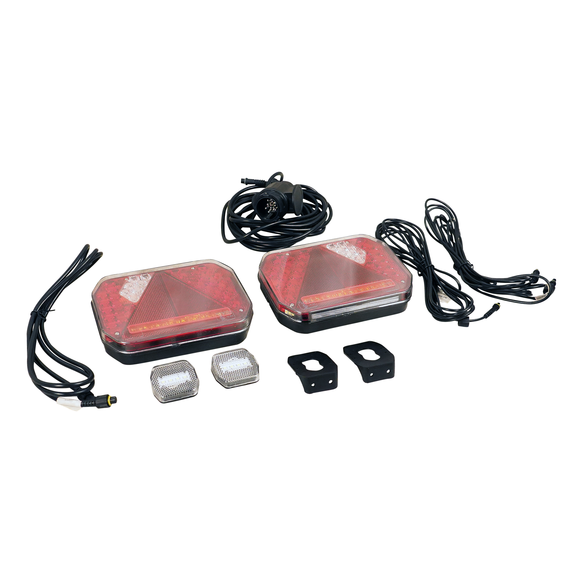 LED-verlichtingsset-plug-and-play-13-polige-stekker-1224-inclusief-2x-breedtelamp LED verlichtingsset plug and play 13-polige stekker 12/24 , inclusief 2x breedtelamp | Van Welpen Onderdelen