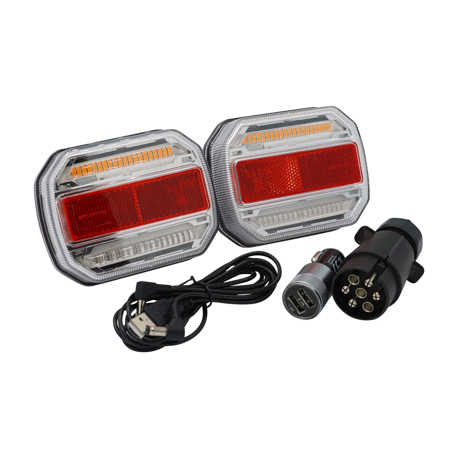 LED-achterlichtset-met-magnetische-bevestiging-24V-draadloos-CAN-bus-transmitter-alleen-geschikt-voor-24V LED achterlichtset met magnetische bevestiging 24V draadloos CAN-bus transmitter alleen geschikt voor 24V | Van Welpen Onderdelen