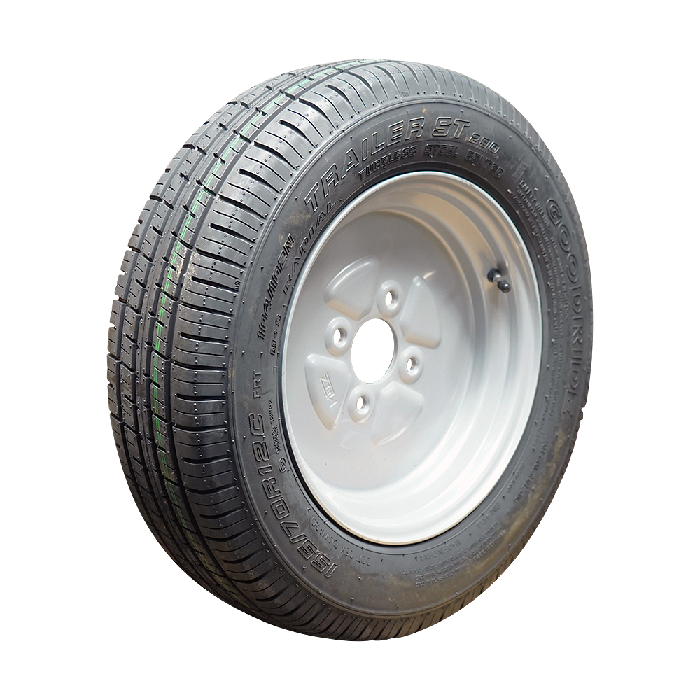 Luchtband-wiel-15570-R12C-ST290-MS-4.00Bx12H2-ET0-601004-104102-N-staal-grijs Luchtband + wiel 155/70 R12C ST290 M+S + 4.00Bx12H2 ET0 60/100/4 104/102 N staal grijs | Van Welpen Onderdelen