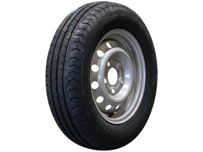 Luchtband + wiel 175/70 R13 R701 M+S + 4½Jx13H2 ET30 67/112/5 86 N staal grijs