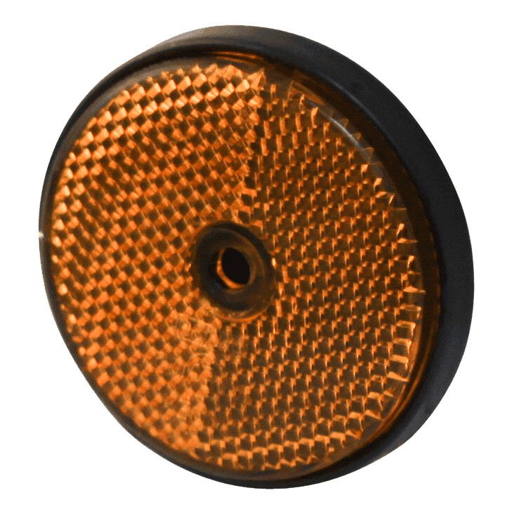 Reflector-O-oranje-opschroefbaar-O61-mm Reflector Ø oranje opschroefbaar Ø61 mm | Van Welpen Onderdelen