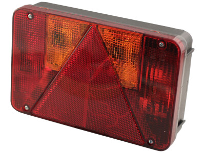 Achterlicht Radex serie 5900 links, centrale stekkeraansluiting 5-polig