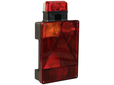 Achterlicht serie 6801 links 5 PIN's bajonet