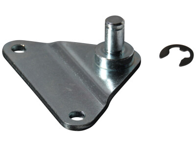 Bevestigingsplaat met pen BA01/Z08 verzinkt Max 1200N, met borgveer.