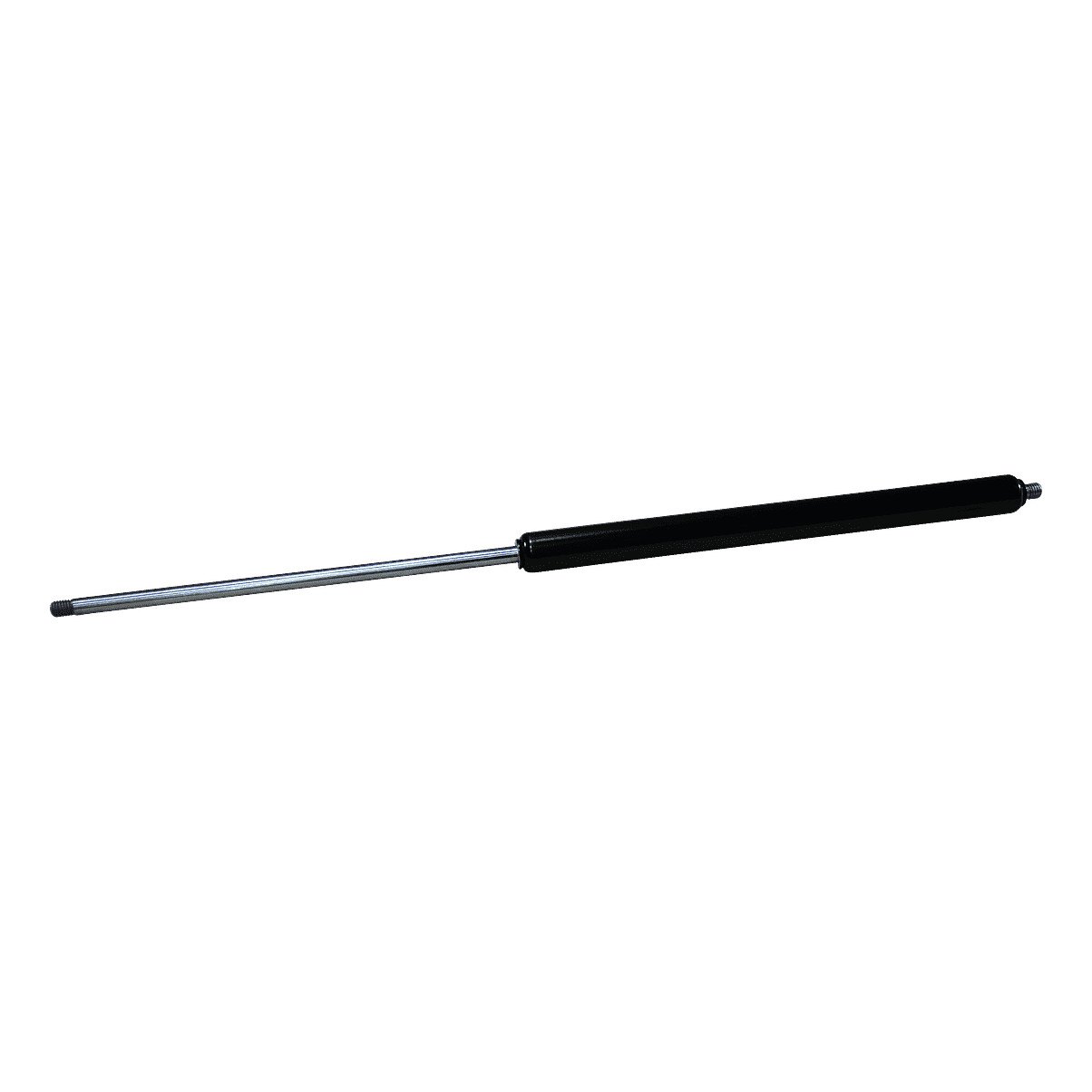 Gasdrukveer-G-08-19-150-345-600N-cilinder-met-UV-lak-gitzwart-RAL-9005 Gasdrukveer (G) 08-19 150 345 600N cilinder met UV lak gitzwart RAL 9005 | Van Welpen Onderdelen