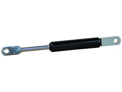 Gasdrukveer (G) 10-23 150 399 900N cilinder met UV lak gitzwart RAL 9005