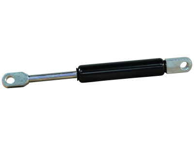 Gasdrukveer (G) 10-23 200 483 600N cilinder met UV lak gitzwart RAL 9005