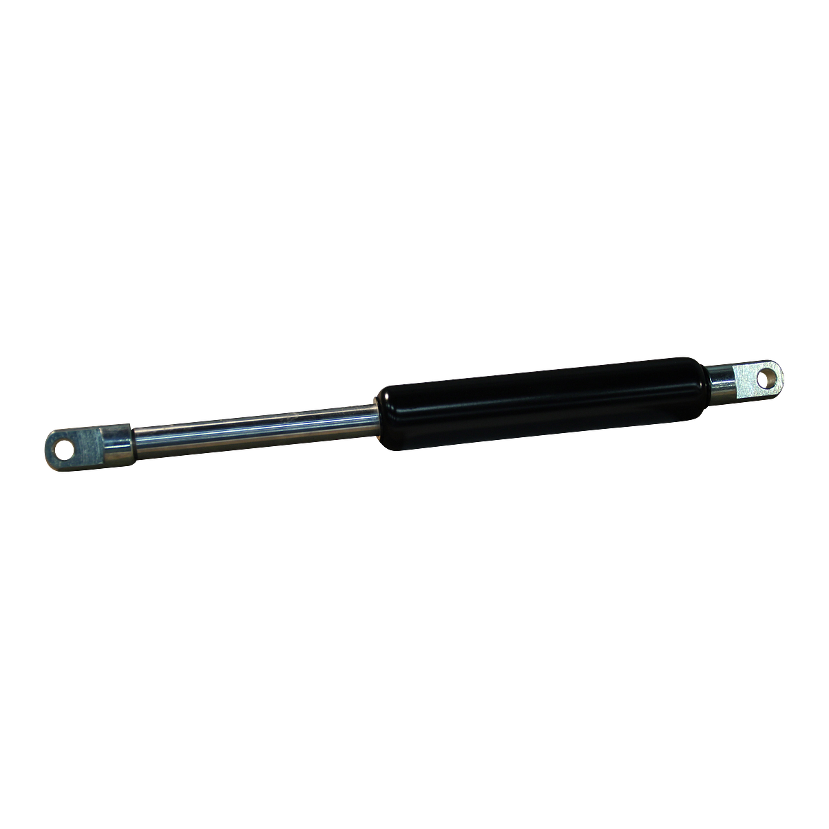 Gasdrukveer-G-14-28-250-650-1500N-cilinder-met-UV-lak-gitzwart-RAL-9005 Gasdrukveer (G) 14-28 250 650 1500N cilinder met UV lak gitzwart RAL 9005 | Van Welpen Onderdelen