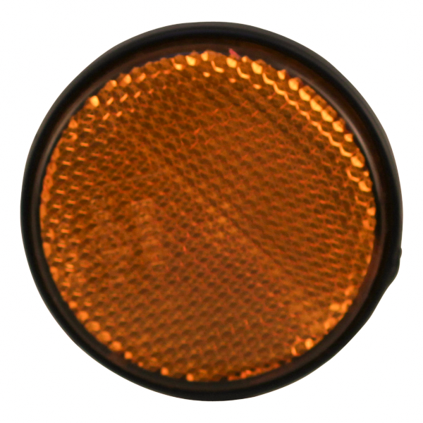Reflector-O-oranje-zelfklevend-O61 Reflector Ø oranje zelfklevend Ø61 | Van Welpen Onderdelen