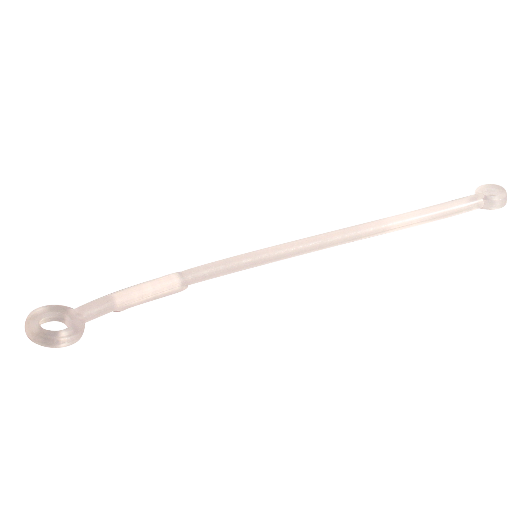 Veiligheidsnoer-200mm-PVC-transparant-met-2-O-ringen Veiligheidsnoer 200mm PVC, transparant met 2 O-ringen | Van Welpen Onderdelen