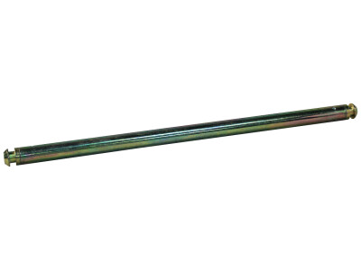 Containeras Ø21,5 460mm St 37-2, geel verzinkt