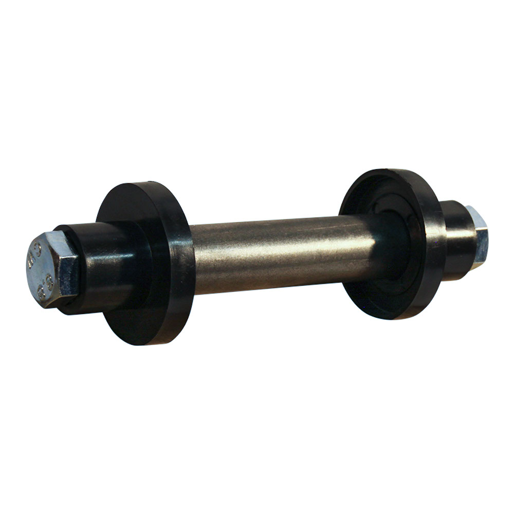 Kruiwagenas-as-met-toebehoor-kruiwagenas-130mm-O20-130mm Kruiwagenas as met toebehoor kruiwagenas 130mm Ø20 130mm | Van Welpen Onderdelen