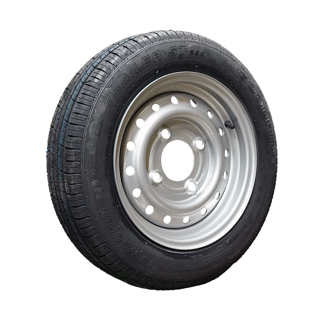 Luchtband-wiel-13580-R13-ST290-MS-TL-4½Jx13H2-ET20-851304-74-N-staal-zilvergrijs Luchtband + wiel 135/80 R13 ST290 M+S TL + 4½Jx13H2 ET20 85/130/4 74 N staal zilvergrijs | Van Welpen Onderdelen