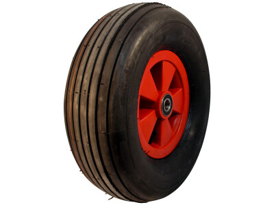 Luchtband + wiel 18x9.50-8 HF-217 4PR + 2.50Ax8 NL88 A3 kunststof rood