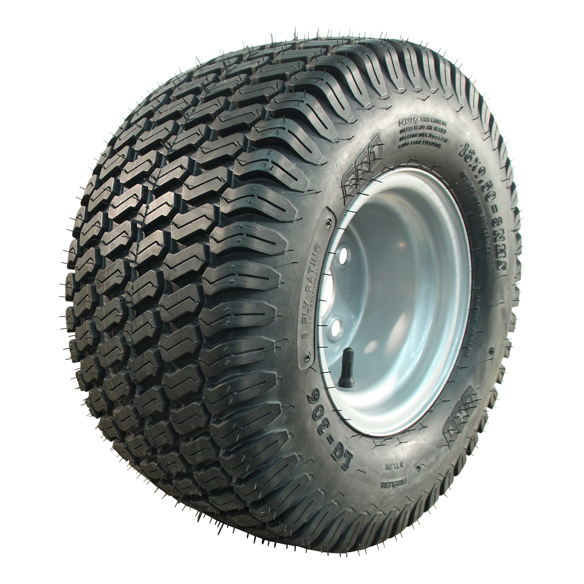 Luchtband-wiel-18x9.50-8-LG-306-6PR-7.00Bx8H2-ET-2-601004-87-A6-staal-zilvergrijs Luchtband + wiel 18x9.50-8 LG-306 6PR + 7.00Bx8H2 ET-2 60/100/4 87 A6 staal zilvergrijs | Van Welpen Onderdelen