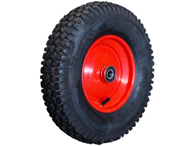 Luchtband + wiel 4.80/4.00-8 V-6602 6PR 2.50Ax8H2 ET0 NL75 70 N staal rood