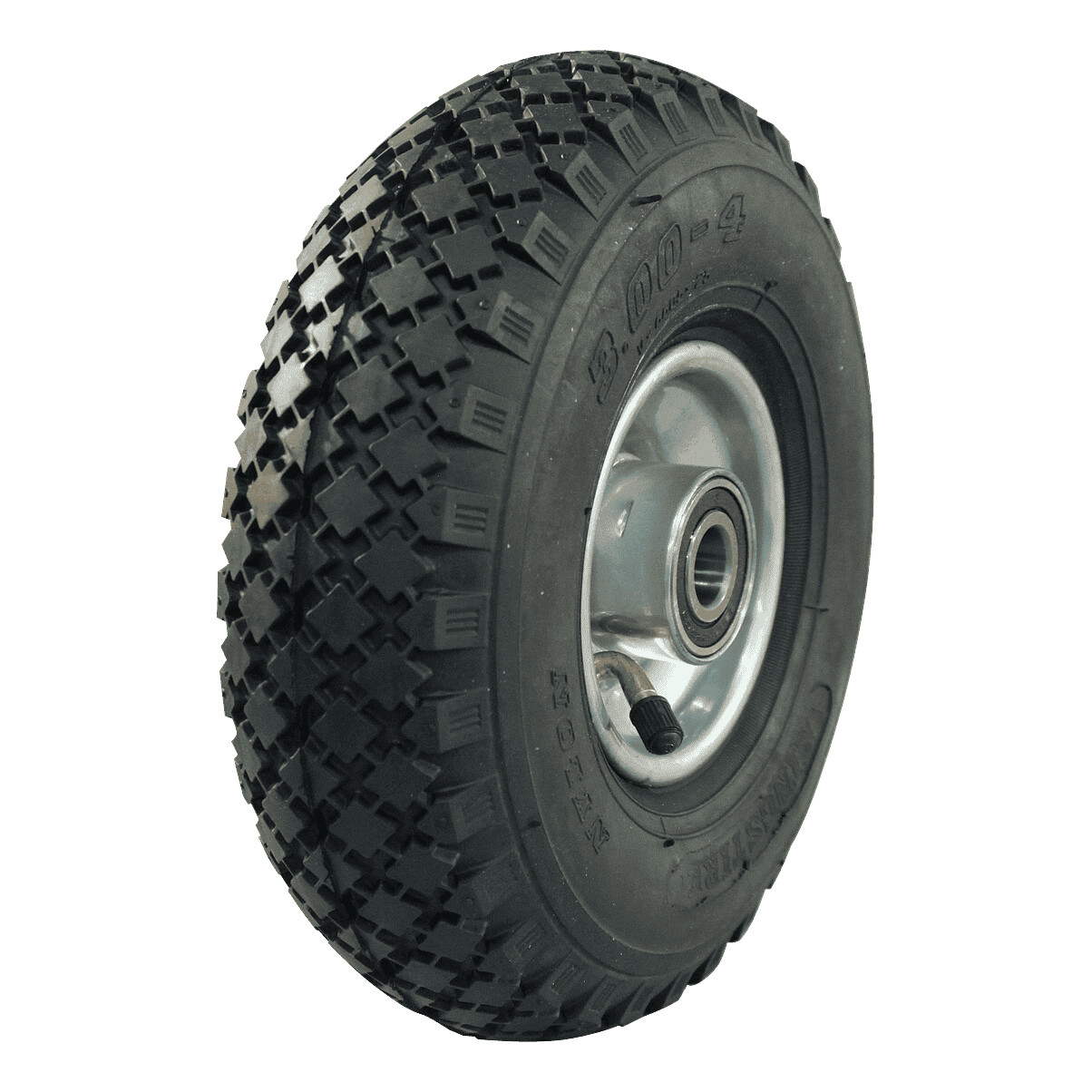 Luchtband-wiel-9x3.50-4-Turf-Saver-4PR-2.10x4H2-ET0-NL75-40-A6-staal-zilvergrijs Luchtband + wiel 9x3.50-4 Turf Saver 4PR + 2.10x4H2 ET0 NL75 40 A6 staal zilvergrijs | Van Welpen Onderdelen