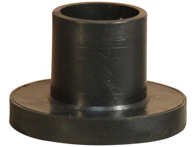 T-stopper Ø45,5 Ø20 25mm PA, gitzwart RAL 9005