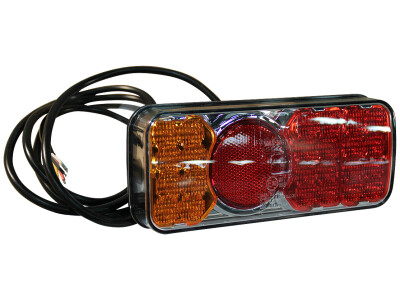 Achterlicht WAS 317KR , LED 12V-24V , universeel kabel