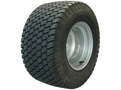 Luchtband + wiel 26x12.00-12 LG-306 4PR + 10.50Ix12H2 ET0 94/140/5 staal grijs