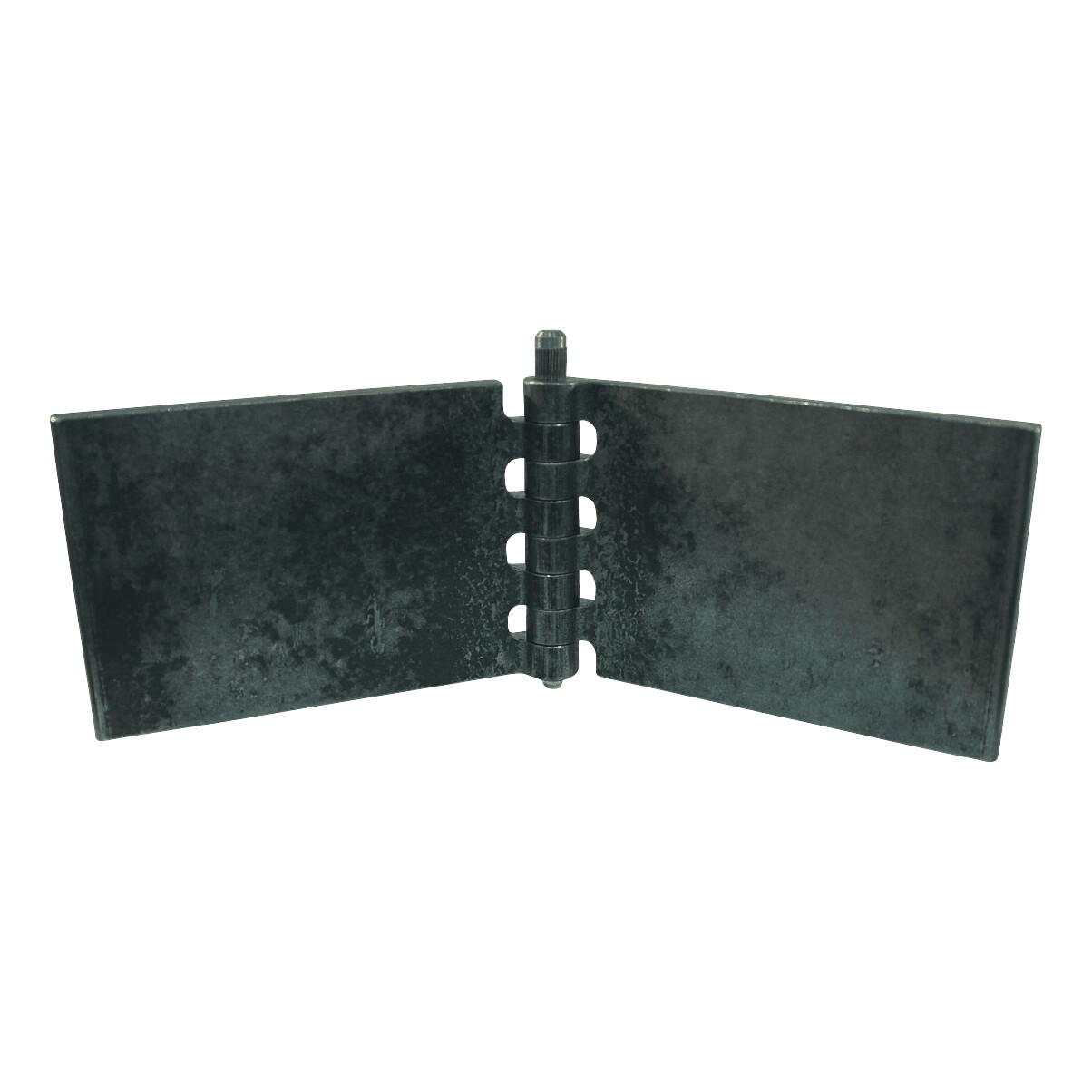 03d313de693c36de82fcd76dcfffb009 Recht portierscharnier met stalen pen 80 x 120mm scharnierblad blank