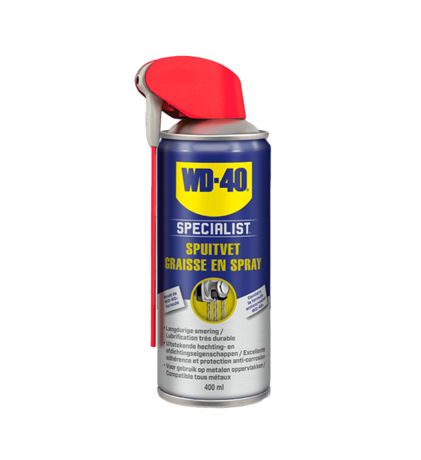 04f0d0e484237074174d25d4122bafbf WD-40 "specialist" spuitvet 400ml | Van Welpen Onderdelen