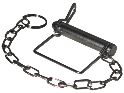 Vergrendelpen met veer Simol Ø15,8 x 93mm, ketting 310mm