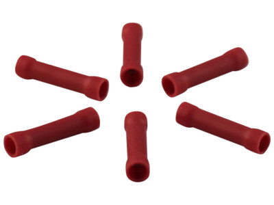 Doorverbinder voor draad 0,5 - 1,5mm2 , rood