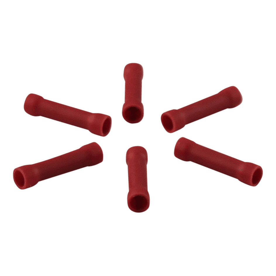 1ede49fe4c8c96712c023649fb6e419a Doorverbinder voor draad 0,5 - 1,5mm2 , rood