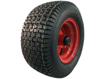 Luchtband + wiel 16x7.50-8 HF-224 4PR + 5.50Bx8H2 ET0 NL110 A3 staal rood